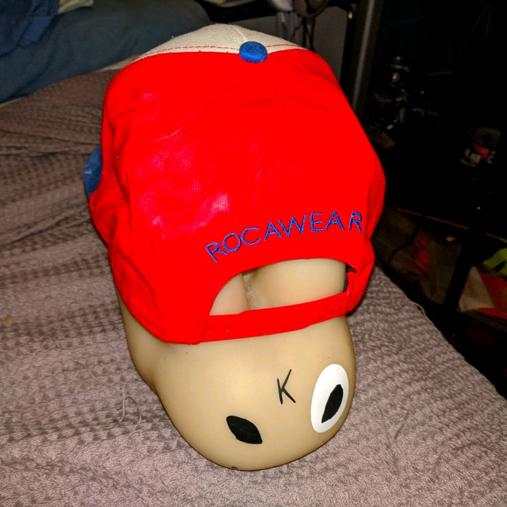 Rocawear Hat Cap Snapback with embroidery logo.